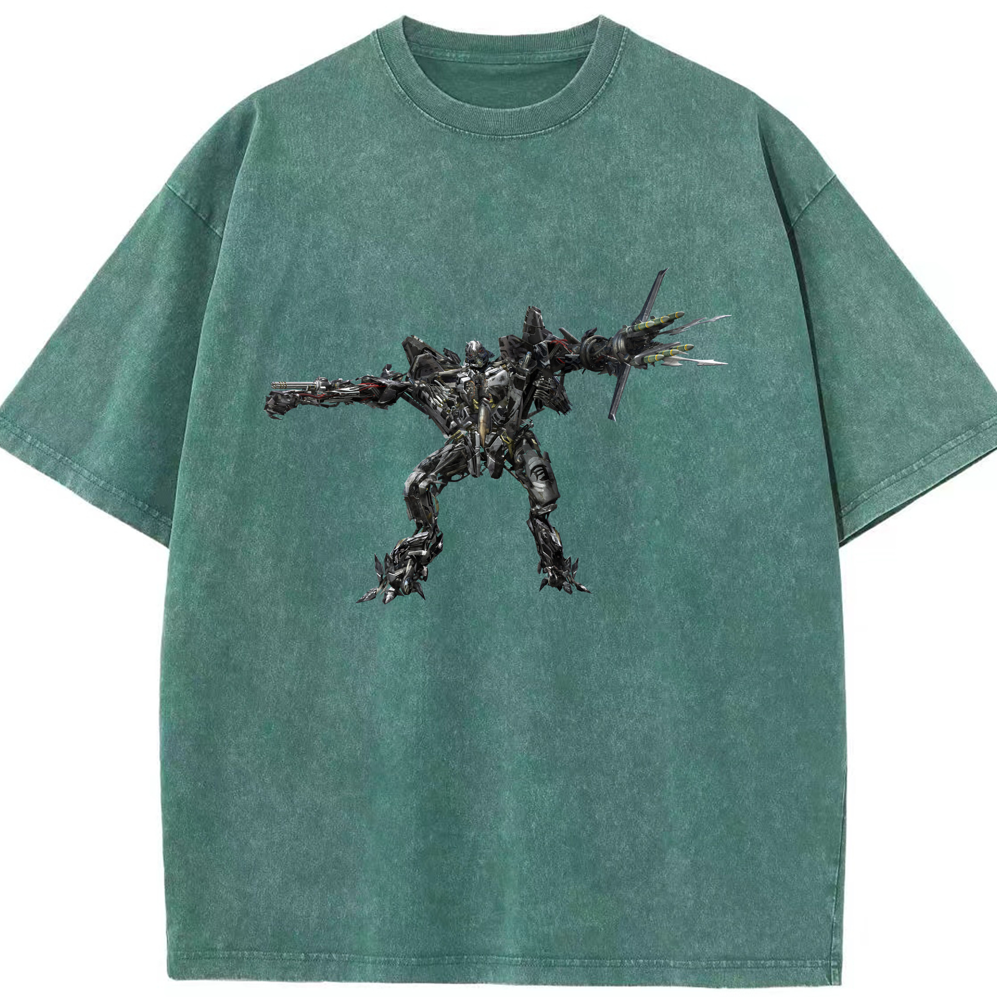 （画像用） Transformers トランスフォーマー 綿100% ヴィンテージ風 半袖Tシャツ（フロントプリント）